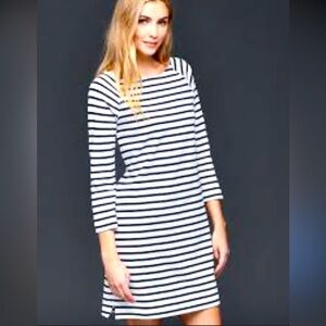 Gap Nautical Stripe Dress Medium EUC